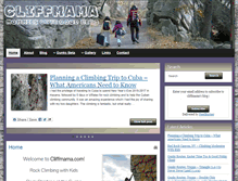 Tablet Screenshot of cliffmama.com